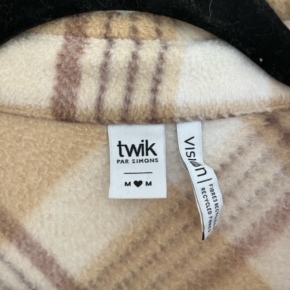 Simons fleece shacket. Size M - Picture 3 of 4